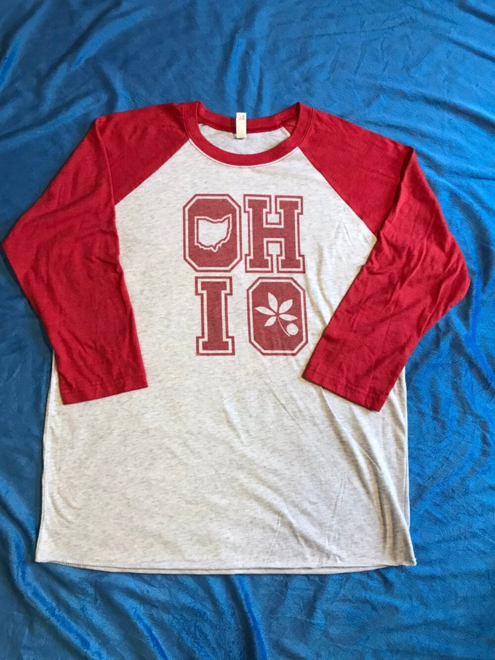 Next Level Apparel Unisex Ohio State Buckeyes Tee Size Large